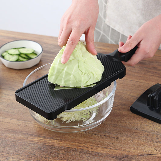 Black With Hand Guard Dish Grater Slice Device